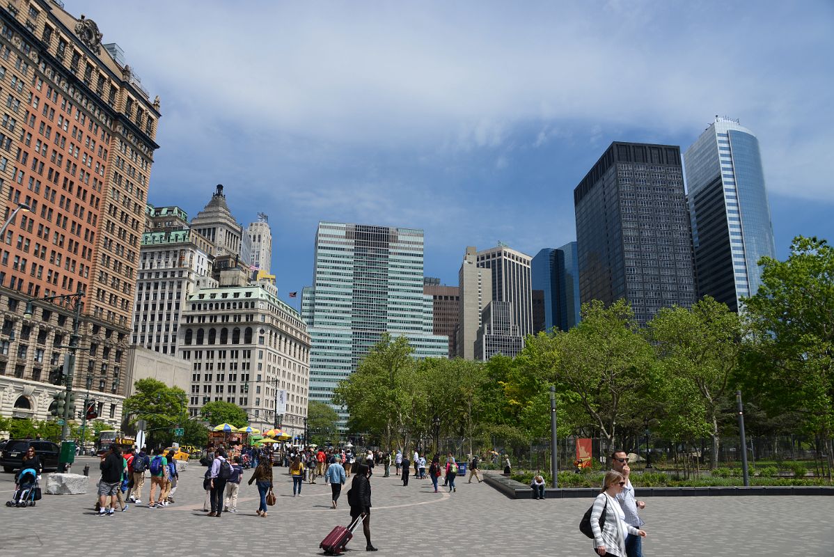 25-01 Whitehall Building, 1 Broadway, 2 Broadway, One Battery Park Plaza, 17 State St From Battery Park In New York Financial District